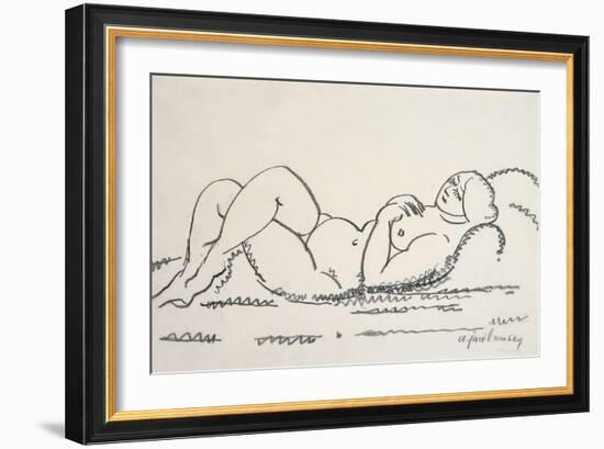 Female Nude-Alexej Von Jawlensky-Framed Giclee Print