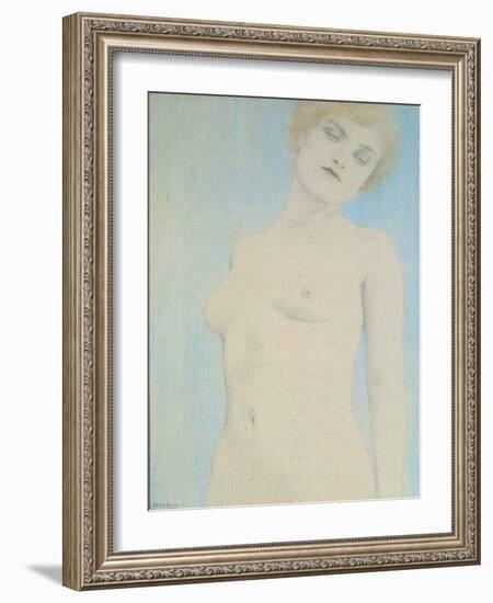 Female Nude-Fernand Khnopff-Framed Giclee Print