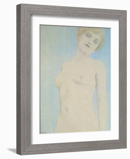 Female Nude-Fernand Khnopff-Framed Giclee Print