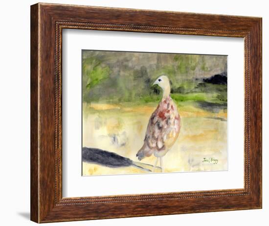 Female Pheasant, C.2016 (Watercolor and Casein on Paper)-Janel Bragg-Framed Giclee Print