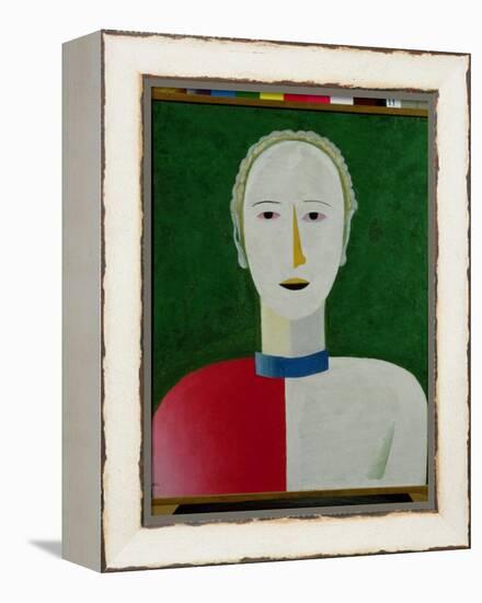 Female Portrait, 1928-32-Kasimir Malevich-Framed Premier Image Canvas