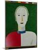 Female Portrait, 1928-32-Kasimir Malevich-Mounted Giclee Print