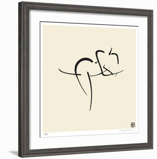 Female, Pose 10-Ty Wilson-Framed Giclee Print