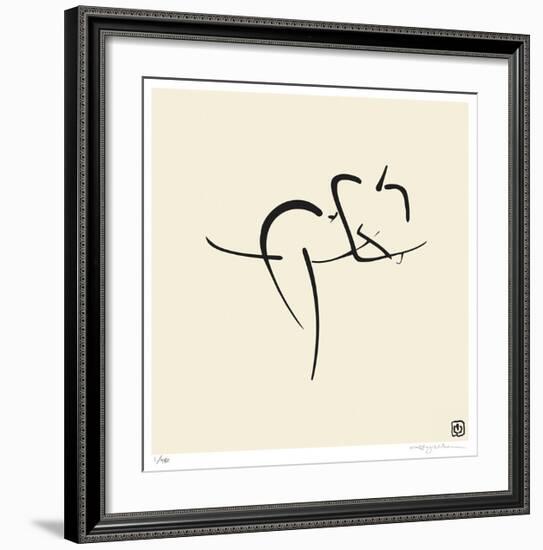 Female, Pose 10-Ty Wilson-Framed Giclee Print