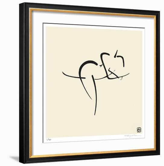 Female, Pose 10-Ty Wilson-Framed Giclee Print