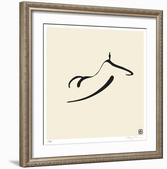 Female, Pose 11-Ty Wilson-Framed Giclee Print