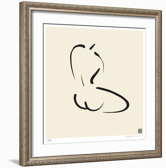 Female, Pose 7-Ty Wilson-Framed Giclee Print