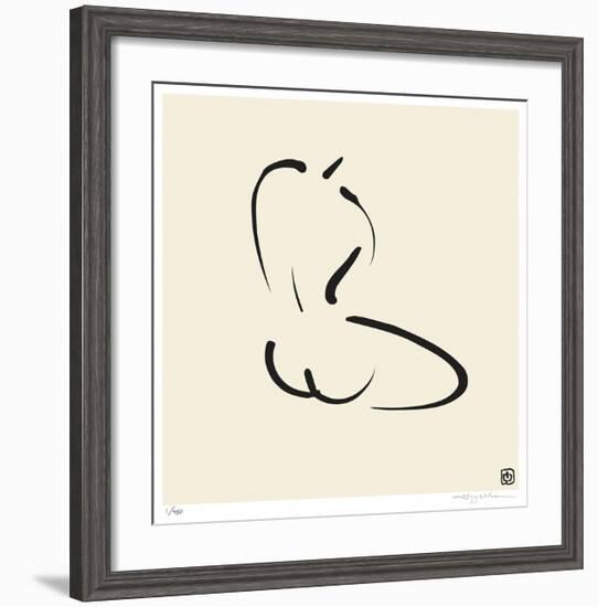 Female, Pose 7-Ty Wilson-Framed Giclee Print