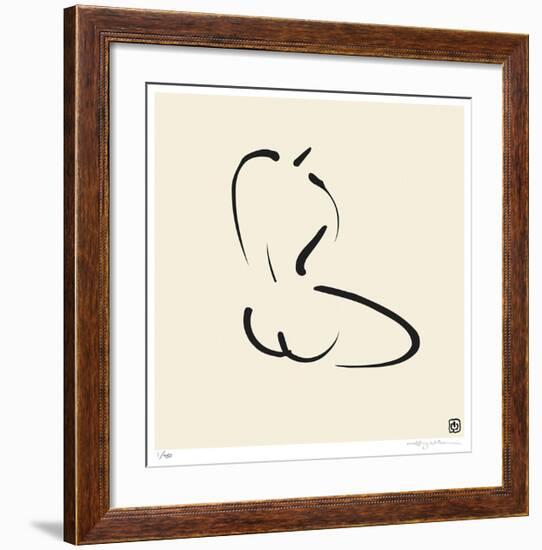 Female, Pose 7-Ty Wilson-Framed Giclee Print