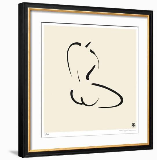 Female, Pose 7-Ty Wilson-Framed Giclee Print