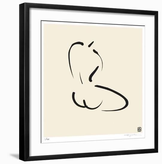 Female, Pose 7-Ty Wilson-Framed Giclee Print