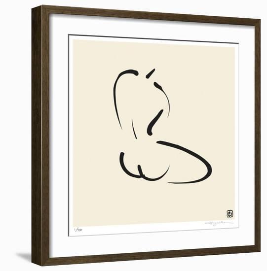 Female, Pose 7-Ty Wilson-Framed Giclee Print