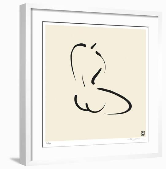 Female, Pose 7-Ty Wilson-Framed Giclee Print