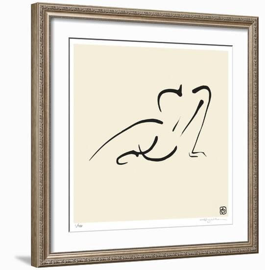 Female, Pose 9-Ty Wilson-Framed Giclee Print