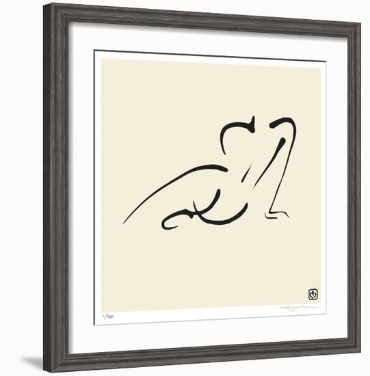 Female, Pose 9-Ty Wilson-Framed Giclee Print