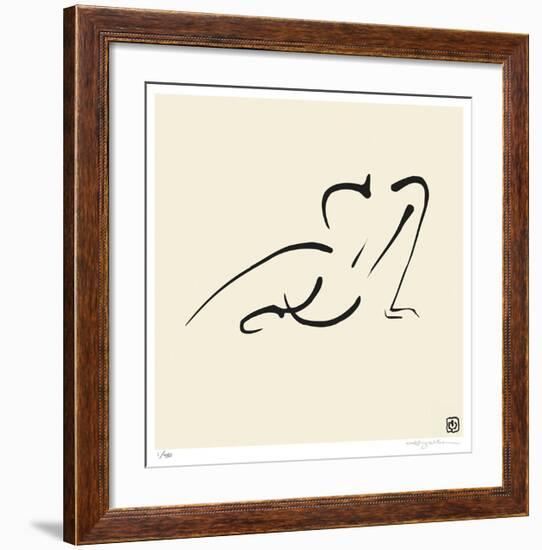 Female, Pose 9-Ty Wilson-Framed Giclee Print