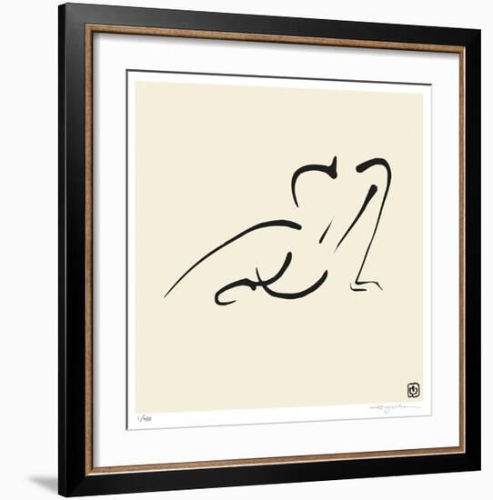 Female, Pose 9-Ty Wilson-Framed Giclee Print