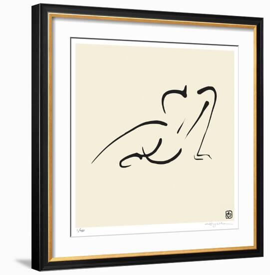 Female, Pose 9-Ty Wilson-Framed Giclee Print