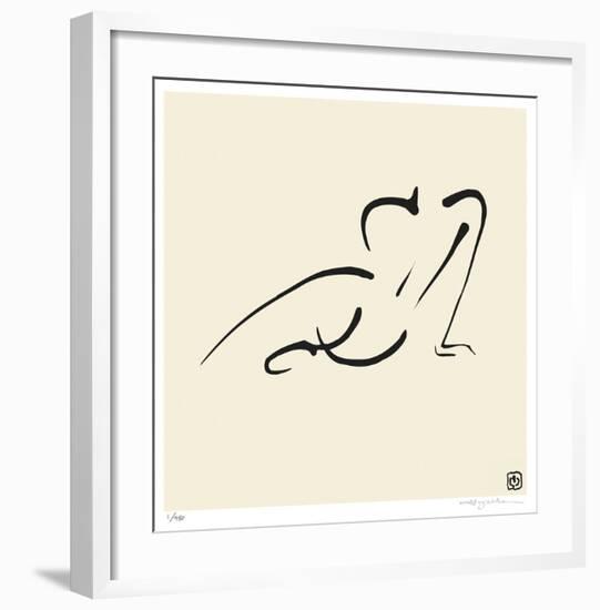 Female, Pose 9-Ty Wilson-Framed Giclee Print