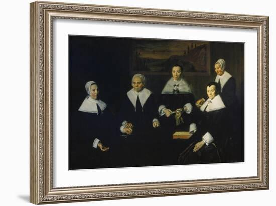 Female Regents of the Men's Nursing Home in Haarlem-Frans Hals-Framed Giclee Print