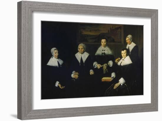 Female Regents of the Men's Nursing Home in Haarlem-Frans Hals-Framed Giclee Print