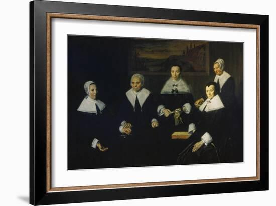 Female Regents of the Men's Nursing Home in Haarlem-Frans Hals-Framed Giclee Print