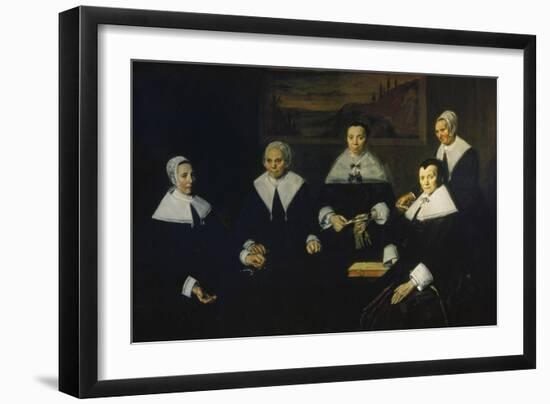 Female Regents of the Men's Nursing Home in Haarlem-Frans Hals-Framed Giclee Print