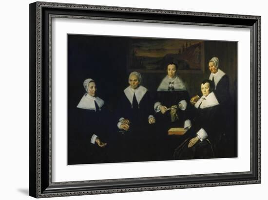 Female Regents of the Men's Nursing Home in Haarlem-Frans Hals-Framed Giclee Print