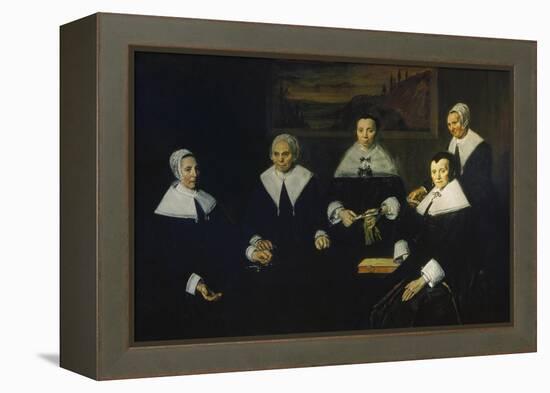 Female Regents of the Men's Nursing Home in Haarlem-Frans Hals-Framed Premier Image Canvas