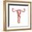 Female Reproductive Organs, Artwork-Henning Dalhoff-Framed Premium Photographic Print