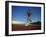 Female Runner Training on the Track-null-Framed Photographic Print