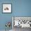 Female Shorthair Cream-Tricolour Guinea Pig Standing over Her Four One-Week Babies, UK-Jane Burton-Framed Photographic Print displayed on a wall