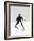 Female Skier Skiing Downhill-Everett Collection-Framed Photographic Print