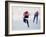 Female Speed Skaters in Action-null-Framed Photographic Print