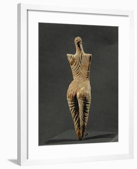 Female Statuette, Reverse Side-null-Framed Giclee Print