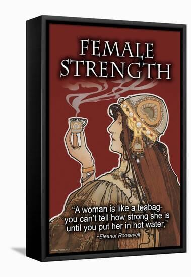 Female Strength-Wilbur Pierce-Framed Stretched Canvas