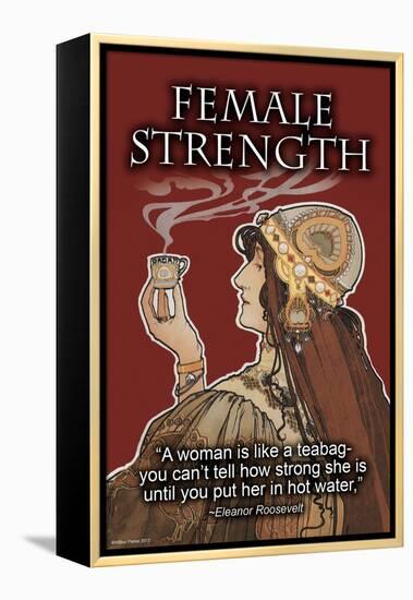 Female Strength-Wilbur Pierce-Framed Stretched Canvas