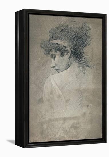 'Female Study', c1895, (1897)-Robert Fowler-Framed Premier Image Canvas