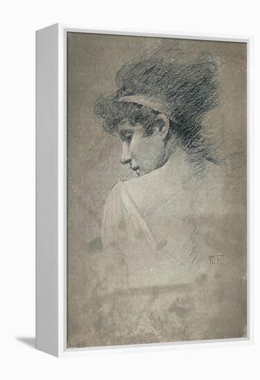 'Female Study', c1895, (1897)-Robert Fowler-Framed Premier Image Canvas