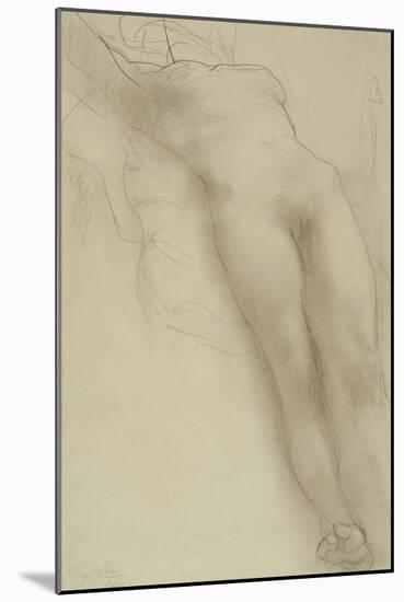 Female Torso, C.1910-Auguste Rodin-Mounted Giclee Print