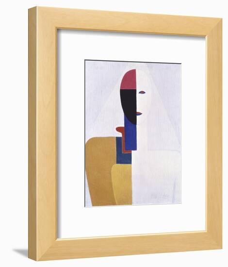 Female Torso, no.2-Kasimir Malevich-Framed Premium Giclee Print