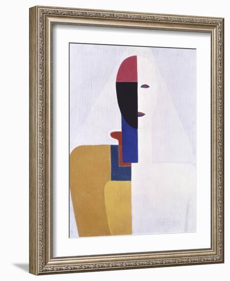 Female Torso, no.2-Kasimir Malevich-Framed Giclee Print