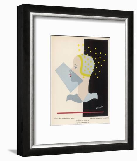 Female Type 1931-null-Framed Art Print