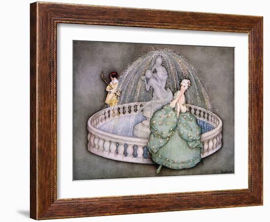 Female Type, Rococo 18C-Jennie Harbour-Framed Art Print