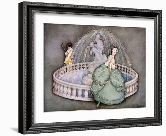 Female Type, Rococo 18C-Jennie Harbour-Framed Art Print