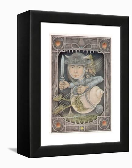 Female Warrior-Wayne Anderson-Framed Premier Image Canvas