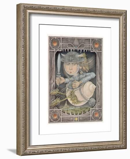 Female Warrior-Wayne Anderson-Framed Giclee Print