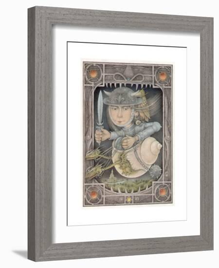 Female Warrior-Wayne Anderson-Framed Giclee Print