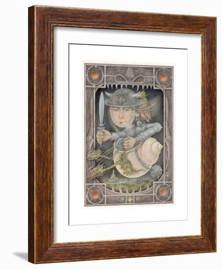 Female Warrior-Wayne Anderson-Framed Giclee Print