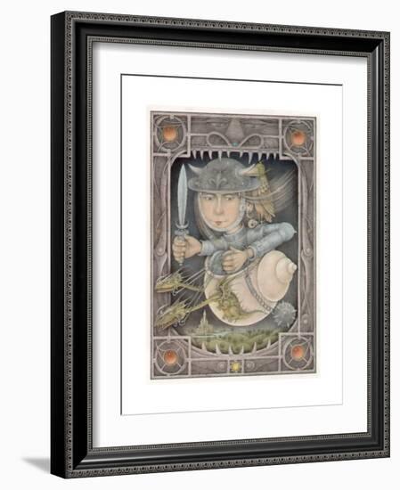 Female Warrior-Wayne Anderson-Framed Giclee Print